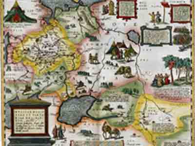 Карта Московской Тартарии Энтони Дженкинсона (Anthony Jenkinson), 1562 год
