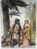 Костюм русских или тартарских крестьян 1814 года