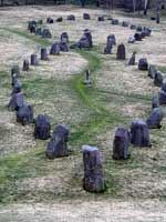 Каменная ладья, погребальный комплекс, Баделунда, Швеция