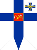 «Ведические символы» на президентском штандарте, Финляндия