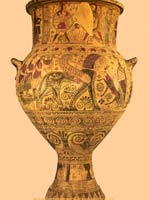 Свастика на Пифосе (амфоре), Киклады, 640 г. до н.э.