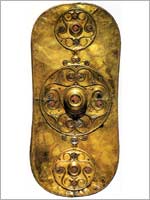 Свастика на кельтском щите, Англия, 1 в. до н.э – 1 в. н.э.