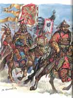 Вооружение армии Чингисхана. Выступление в поход