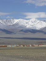 Современная Монголия. Деревня