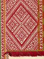 Сборник Стасова 1872 года. Вышивка на женской рубашке. Выборгская губ. уезд Нейкирхен