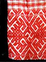 Свастика на рукаве женской рубахи. Нач. 20 века. Тарногский район