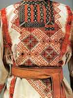 Мужская праздничная рубаха старообрядцев. Семипалатинская губ. 19 в.