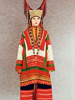 Женский свадебный костюм Пензенской губ. 1920-е г.