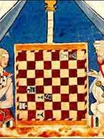 «Книга игр» 13 век: мусульмане играют в шахматы