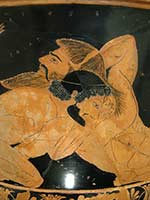 Кратер Ефрония, 515-510 гг. до н.э., Лувр