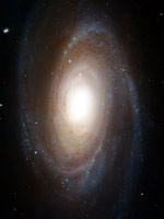 Спиральная Галактика M81 (фото Хаббла)
