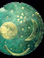 Небесный диск из Небры, показывающий наличие 3-х лун у Мидгард-Земли
