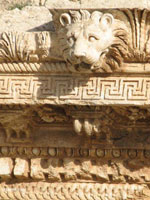 Свастика в Храмовом комплексе Баальбек в Ливане