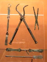 Медицинские инструменты. Помпеи. Национальный археологический музей Неаполя