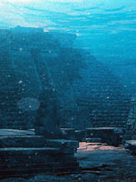Следы цивилизации под водой. Иллюстрация с сайта «Заговор Ориона»