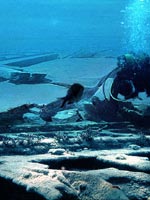 Следы цивилизации под водой. Иллюстрация с сайта «Заговор Ориона»