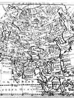 Карта Азии из первого издания Британской Энциклопедии