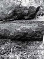 Обработка камня в «греческую» рамочку, найденных в огородах жителей Приморья