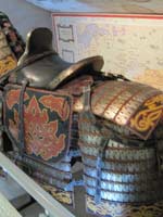 Вооружение монгольского воина. Музей Куликовской битвы. (фото Е. Холмогорова)