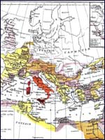 Выдуманная карта «Римской империи»