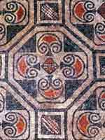 Мозаичный пол на «римской» вилле Ла Ольмеда (La Olmeda), северо-запад Испании