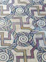 Мозаичный пол на «римской» вилле Альменара-Пурас (Almenara-Puras, Valladolid), центральная Испания