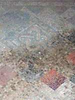 Мозаичный пол на «римской» вилле Эльсмунтс (Els Munts, Tarragona), северо-восток Испании