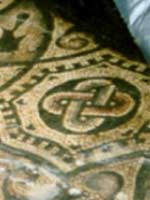 Мозаичный пол на «римской» вилле Батиталис (Lugo, Galicia), северо-запад Испании