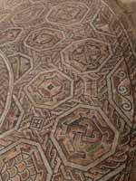 Мозаичный пол на «римской» вилле Де лас Музас (de las Musas, Navarra) (деталь)