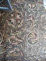 Мозаичный пол на «римской» вилле Де лас Музас (de las Musas, Navarra) (деталь)