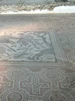 Мозаичный пол на «римской» вилле Де Матерна (de Materna, Carranque, Toledo), центральная Испания