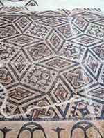 Мозаичный пол на «римской» вилле де лос Сипресес (La villa de los Cipreces, Jumilla, Murcia), юго-восточная Испания