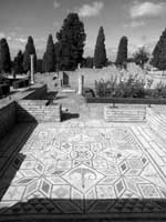 Мозаичный пол на «римской» вилле в «римском» городе Италика (Italica, Andalucia), юг Испании