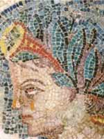 Мозаика на «римской» вилле в Лупиане (Loupian), юго-восток Франции
