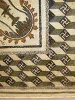 Мозаика со славяно-арийскими символами, Эль-Джем, Тунис