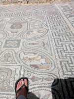 Мозаика со славяно-арийскими символами, Волюбилис, Морокко