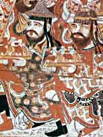 Наскальные росписи буддийского монастыря в Безеклике
