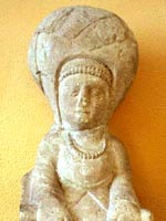 Глиняная фигурка иберийской женщины, северо-восток Испании