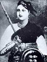 Героиня восстания сипаев, рани Лакшмибай (Rani Laxmibai)