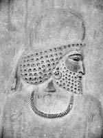 Изображение мидийца на стене дворца Ападаны в Персеполе
