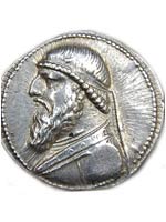 Монета с изображением Митридат II