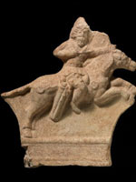 Парфянский всадник. 1 в до н.э. Сирия. Британский Музей