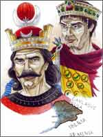 Хосров I и Юстиниан I (автор неизвестен)