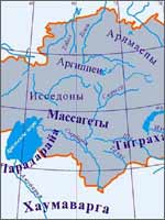 Саки на территории Казахстана и Средней Азии 1 тыс. до н.э.